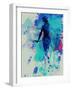 Dancing in the Rain-NaxArt-Framed Art Print