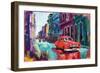 Dancing In The Streets Of Havana-Renate Holzner-Framed Art Print