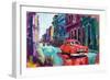 Dancing In The Streets Of Havana-Renate Holzner-Framed Art Print