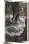 Dancing in Wood-Arthur Rackham-Mounted Photographic Print