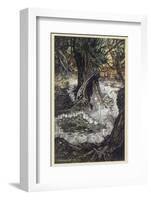 Dancing in Wood-Arthur Rackham-Framed Photographic Print