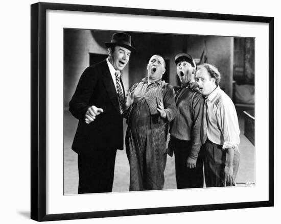 DANCING LADY, 1933 directed by ROBERT Z. LEONARD The Three Stooges (b/w photo)-null-Framed Photo