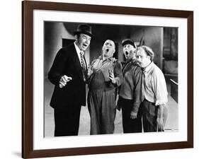 DANCING LADY, 1933 directed by ROBERT Z. LEONARD The Three Stooges (b/w photo)-null-Framed Photo