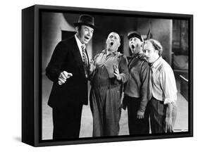 DANCING LADY, 1933 directed by ROBERT Z. LEONARD The Three Stooges (b/w photo)-null-Framed Stretched Canvas