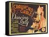 Dancing Lady, 1933-null-Framed Stretched Canvas