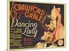 Dancing Lady, 1933-null-Mounted Art Print