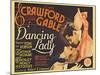 Dancing Lady, 1933-null-Mounted Art Print