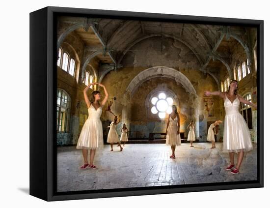 Dancing Lady-Nathan Wright-Framed Stretched Canvas