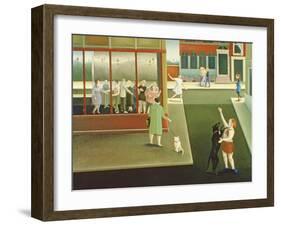 Dancing Lessons-Caroline Jennings-Framed Giclee Print