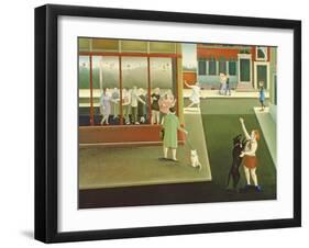 Dancing Lessons-Caroline Jennings-Framed Giclee Print