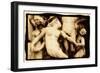 Dancing Maidens, Opera House, Paris-Theo Westenberger-Framed Art Print
