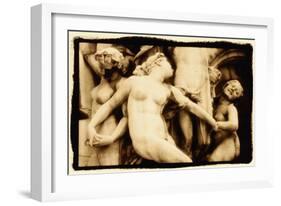 Dancing Maidens, Opera House, Paris-Theo Westenberger-Framed Art Print