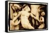 Dancing Maidens, Opera House, Paris-Theo Westenberger-Framed Stretched Canvas