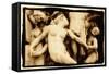 Dancing Maidens, Opera House, Paris-Theo Westenberger-Framed Stretched Canvas