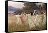 Dancing Maidens-Leopold Franz Kowalsky-Framed Stretched Canvas