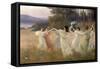 Dancing Maidens-Leopold Franz Kowalsky-Framed Stretched Canvas