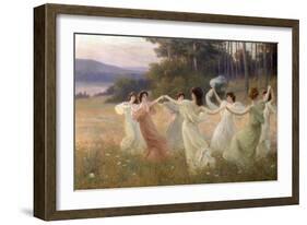 Dancing Maidens-Leopold Franz Kowalsky-Framed Giclee Print