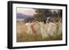 Dancing Maidens-Leopold Franz Kowalsky-Framed Giclee Print