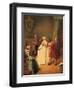 Dancing Master-Pietro Longhi-Framed Art Print