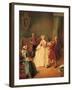 Dancing Master-Pietro Longhi-Framed Art Print