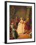 Dancing Master-Pietro Longhi-Framed Art Print