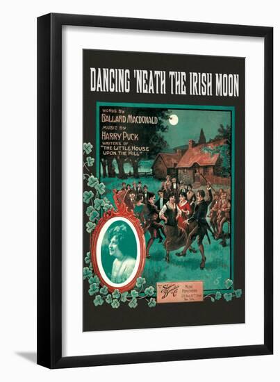 Dancing 'Neath the Irish Moon-null-Framed Art Print