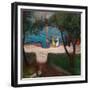 Dancing on the Shore-Edvard Munch-Framed Giclee Print