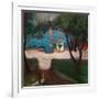 Dancing on the Shore-Edvard Munch-Framed Premium Giclee Print