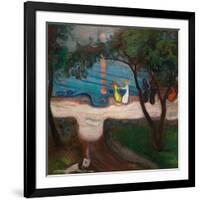 Dancing on the Shore-Edvard Munch-Framed Giclee Print