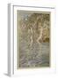 Dancing on Water-Arthur Rackham-Framed Art Print