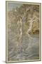 Dancing on Water-Arthur Rackham-Mounted Art Print