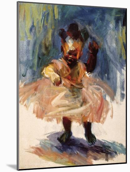 Dancing Queen-Edosa Oguigo-Mounted Giclee Print