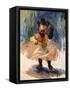 Dancing Queen-Edosa Oguigo-Framed Stretched Canvas