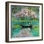 Dancing River-Michel Rauscher-Framed Art Print