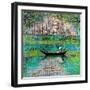 Dancing River-Michel Rauscher-Framed Art Print