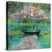Dancing River-Michel Rauscher-Stretched Canvas