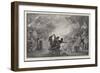 Dancing Round the Village Bonfire-Robert Walker Macbeth-Framed Giclee Print