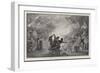 Dancing Round the Village Bonfire-Robert Walker Macbeth-Framed Giclee Print