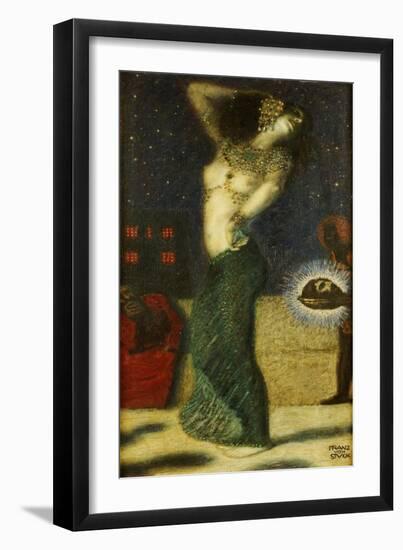 Dancing Salome-Franz von Stuck-Framed Giclee Print