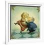 Dancing Santa and Mrs.-Dan Craig-Framed Giclee Print