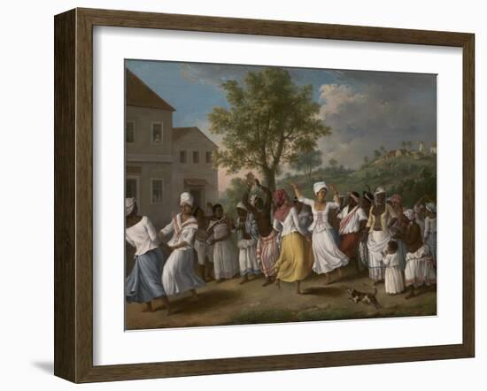 Dancing Scene in the West Indies-Agostino Brunias-Framed Giclee Print