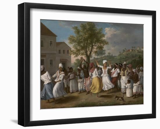 Dancing Scene in the West Indies-Agostino Brunias-Framed Giclee Print