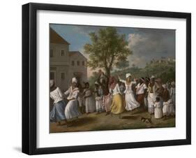 Dancing Scene in the West Indies-Agostino Brunias-Framed Giclee Print