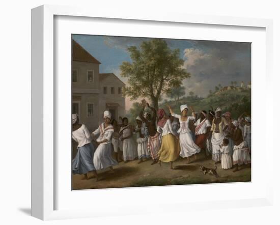 Dancing Scene in the West Indies-Agostino Brunias-Framed Giclee Print