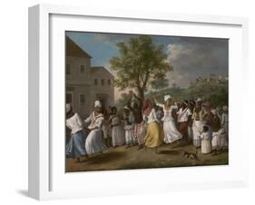 Dancing Scene in the West Indies-Agostino Brunias-Framed Giclee Print