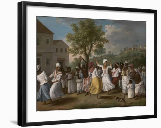 Dancing Scene in the West Indies-Agostino Brunias-Framed Giclee Print