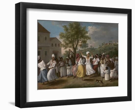Dancing Scene in the West Indies-Agostino Brunias-Framed Premium Giclee Print