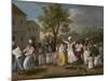 Dancing Scene in the West Indies-Agostino Brunias-Mounted Giclee Print