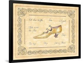 Dancing Shoe-Banafshe Schippel-Framed Art Print