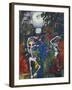 Dancing Skeletons-Edward Burra-Framed Giclee Print